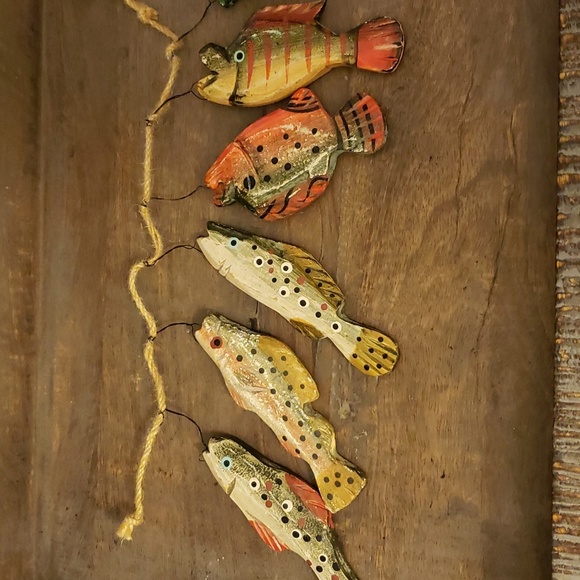 Hobby Lobby Art Hobby Lobby Fish Garland With Six Wooden Painted